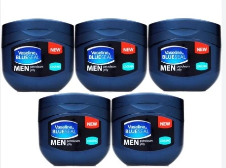 Vaseline Blueseal Vazelin Erkek 100 ml 5'li set Men Petroleum Jelly Cooling New