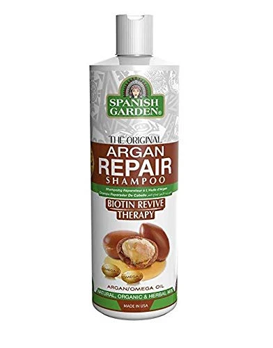 Spanish Garden Organik Argan ve Omega Yağı Onarıcı Şampuan 450 ml