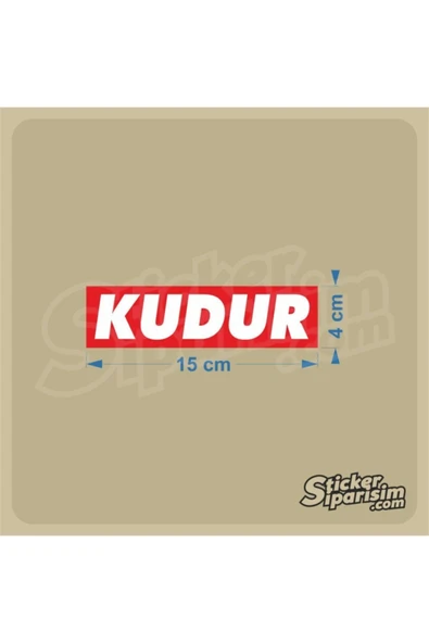 Kudur Sticker - Resim 2