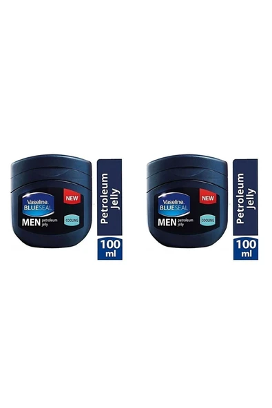 Vaseline Blueseal Vazelin Erkek 100 ml 2'set  Men Petroleum Jelly Cooling New