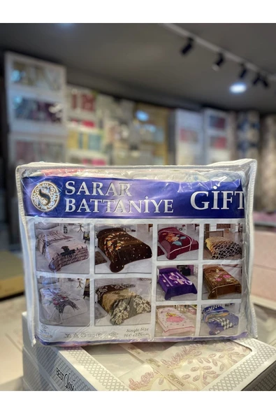 Gift Tek Kişilik Battaniye-1,90 Kg(İNCE !!! BATTANİYE MEVSİMLİK) - 5