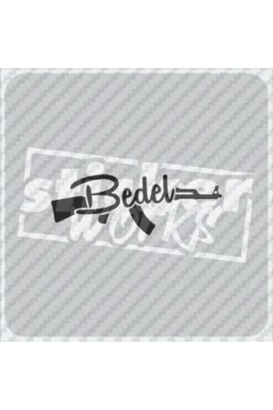 Bedel Sticker - 1
