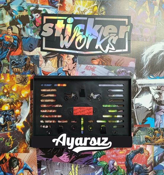 Ayarsız Motor Plakalık - 6