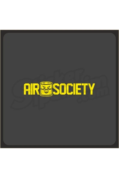 Air Society Ön Cam Sticker ürün görseli 1