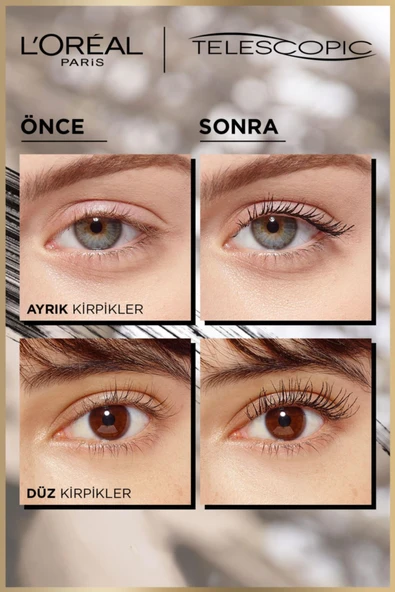 L'Oreal Paris Telescopic Maskara - Siyah - 2
