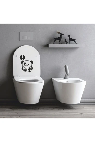 Klozet Panda Sticker