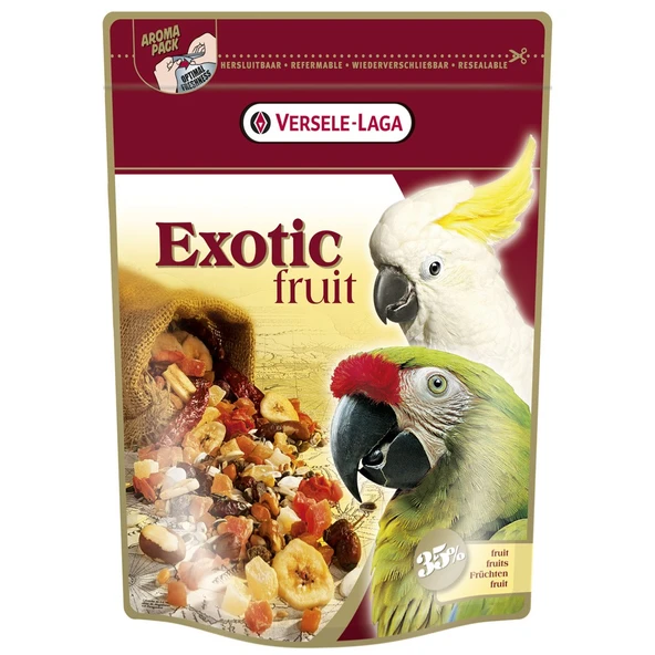 Versele Laga Prestıge Exotıc Fruıt Papağan ve paraket Meyve Karışımı 600 Gr