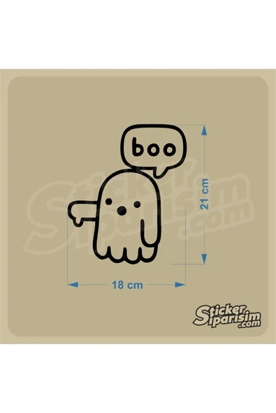 Klozet Boo Sticker - 4
