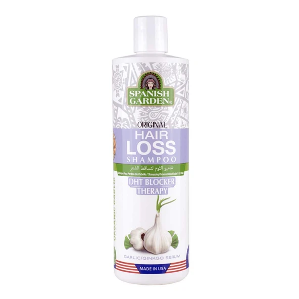 Spanish Garden Organik Sarımsak ve Ginko Şampuanı 450 ml