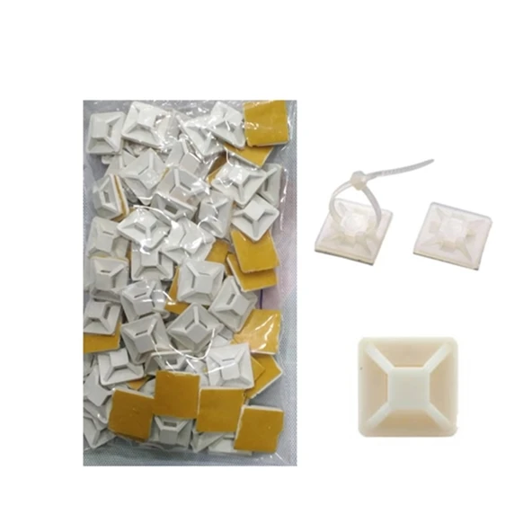 YAPIŞKANLI BALON ZİNCİRİ TUTACAĞI 28x28 mm KROŞE 10 ADET