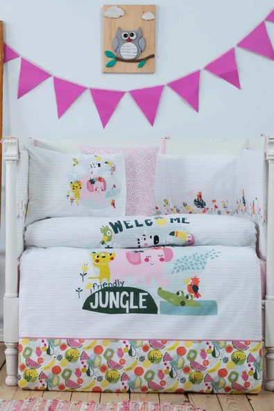 KARACA SWEAT FRUIT %100 PAMUK RNF BEBEK UYKU SET