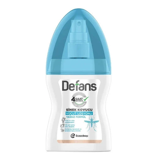 Defans Vücut Losyonu Su Bazlı Yağsız Formül 100 ML