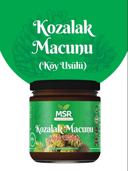 MSR BİTKİSEL DOGAL ÜRÜNLER Kozalak Macunu 240g - 5