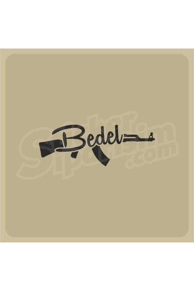 Bedel Sticker - 4