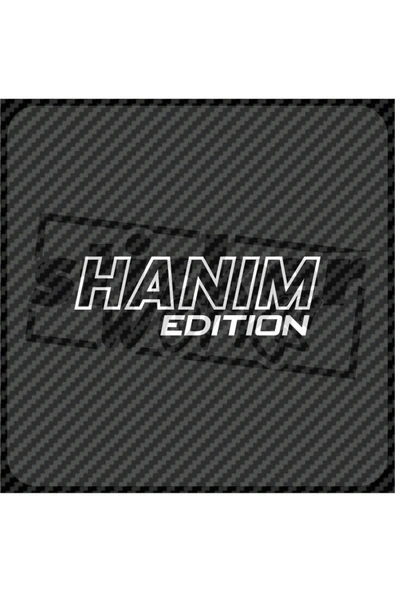 Hanım Edition Sticker BEYAZ ürün görseli 1