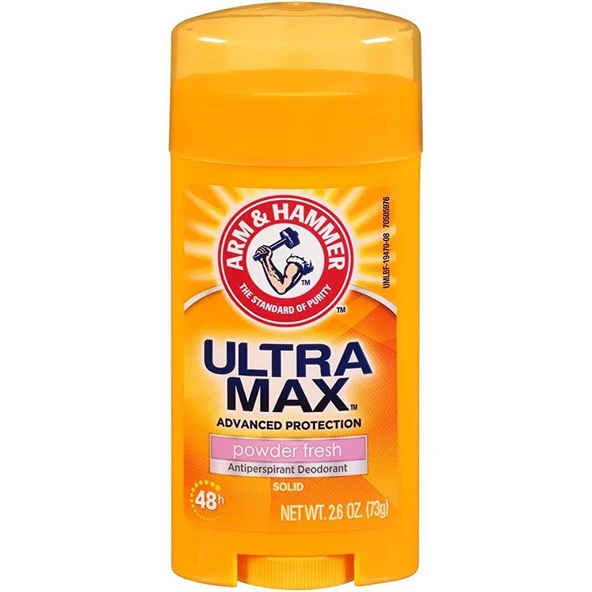 Arm&Hammer Ultra Max Powder Fresh Antiperspirant Stick 73 Gr