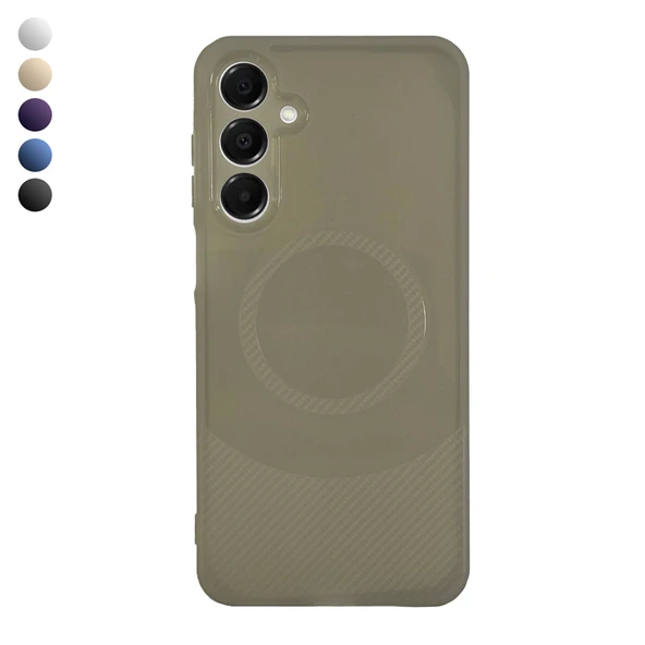 Samsung Galaxy A16 Kılıf Maya Karbon Seri Silikon Kapak