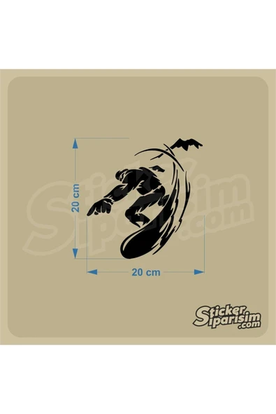 Klozet Snowboard Sticker - 2