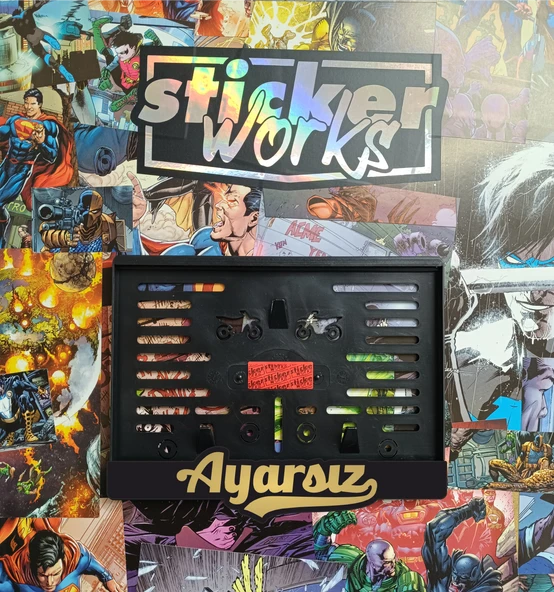 Ayarsız Motor Plakalık - 7