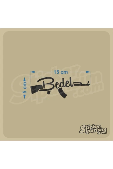 Bedel Sticker - 5