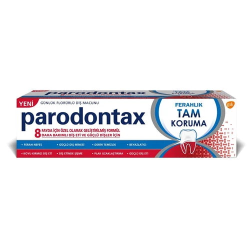 Parodontax Ferahlık Tam Koruma Diş Macunu 50Ml