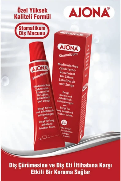 Ajona Diş Macunu 25ml Stomatikum
