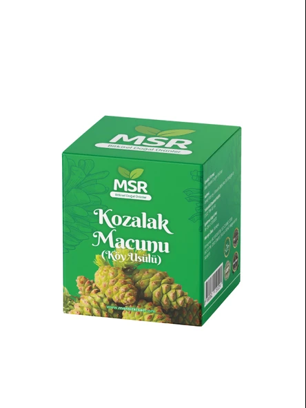 MSR BİTKİSEL DOGAL ÜRÜNLER Kozalak Macunu 240g - 2