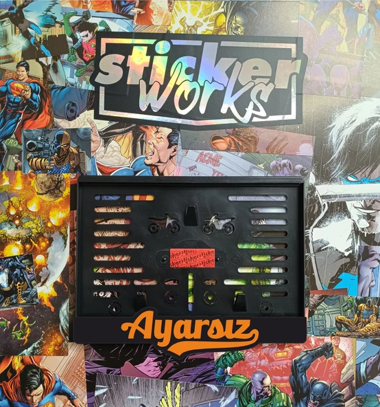 Ayarsız Motor Plakalık - 5