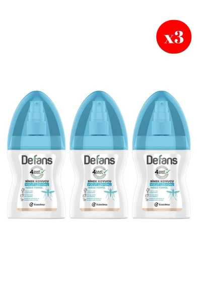 Defans Vücut Losyonu Su Bazlı Yağsız Formül 100 ML X3 ADET