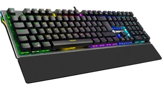 GameBooster G908 Bolt Rainbow Aydınlatmalı Blue Switch Mekanik Bileklikli Oyun Klavyesi - 5