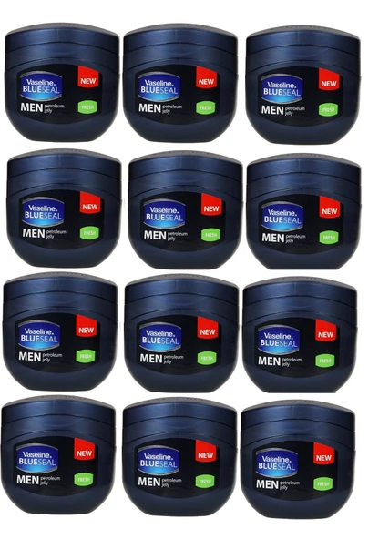 Vaseline Blueseal Men Jel Petroleum 100 ml 12'li set