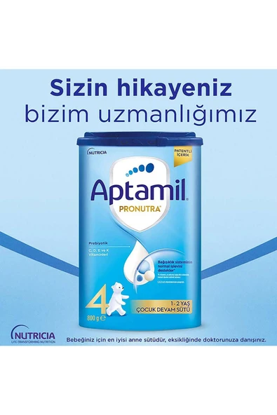 Aptamil 5 Devam Sütü 800 G 2 Yaş+ Akıllı Kutu - 5