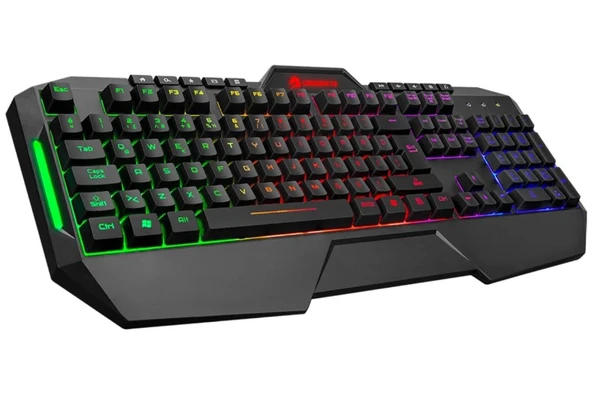 GameBooster G59K Frontier Rainbow Aydınlatmalı Membrane Oyun Klavyesi - 4