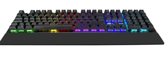 GameBooster G908 Bolt Rainbow Aydınlatmalı Blue Switch Mekanik Bileklikli Oyun Klavyesi - 2