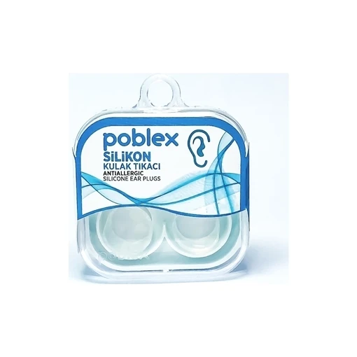 Poblex Silikon Kulak Tıkacı 4 Lü