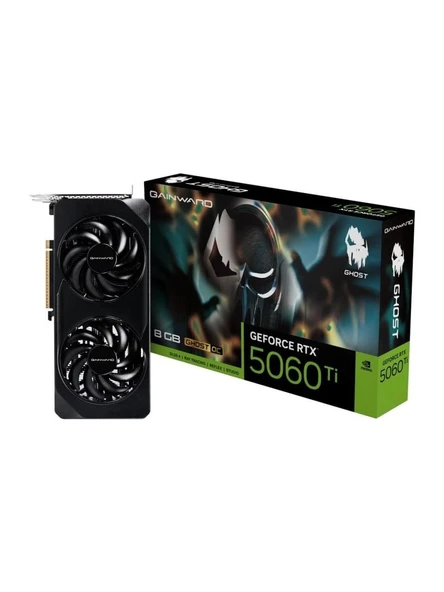 GAINWARD GeForce RTX5060 Ti GHOST NE7506T019P1-GB2062B 8GB GDDR7 128bit Gaming Ekran Kartı