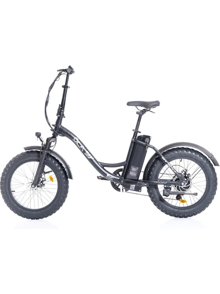 OLA EB2 Electrobold Kalın Tekerli 20 Jant  Elektrikli Bisiklet 250W 7 Vites Siyah - 2