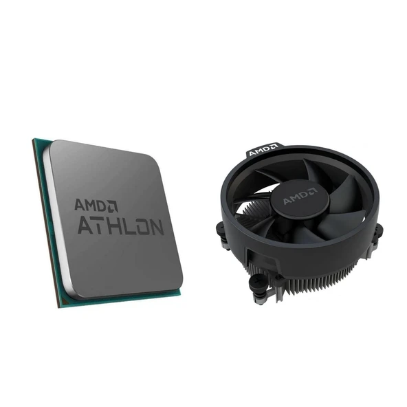 AMD Athlon 3000G 3.5 GHz AM4 4 MB Cache 35W (Tray) Kutusuz Fanlı İşlemci