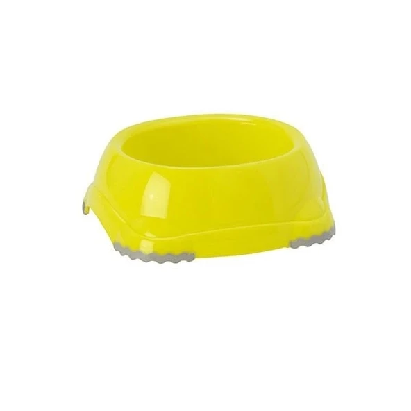 Moderna Smart Plastik Kedi ve Köpek Mama ve Su Kabı Sarı 315 Ml