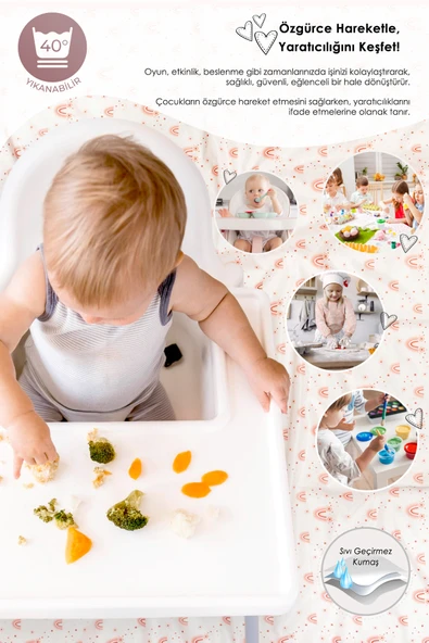 Proof Etkinlik Ortusu Cream 140x200 cm - Resim 3