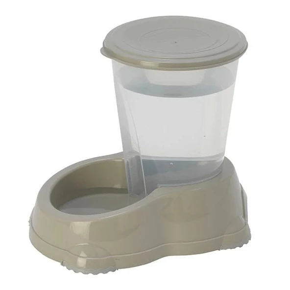 Moderna Smart Kedi ve Köpek Saklamalı Su Kabı Gri 1.5 Lt
