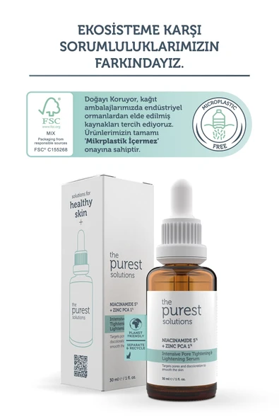 The Purest Solutions Siyah Nokta Ve Sivilce Karşıtı Niacinamide Cilt Bakım Serumu 30 Ml (niacinamide 5% & Zinc Pca 1%) - 5
