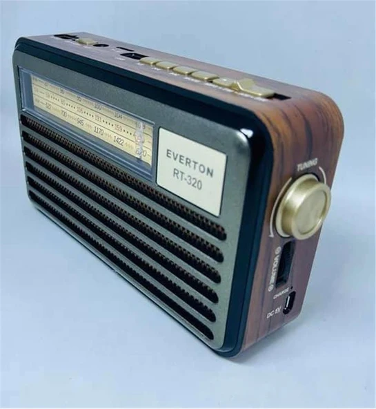 Everton RT-329 Bluetooth-USB-SD-FM Nostaljik Radyo