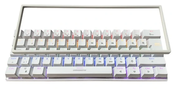GameBooster G11 GHOST Rainbow Aydınlatmalı Beyaz Mekanik Gaming Klavye - 4