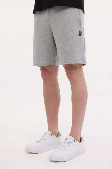 Lumberjack MB CT103 PAM SHORT 5FX 101939489 Erkek Şort Gri Melanj S-XXL