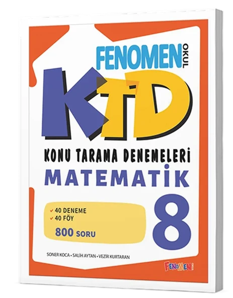Fenomen 8 Matematik Konu Tarama Denemeleri