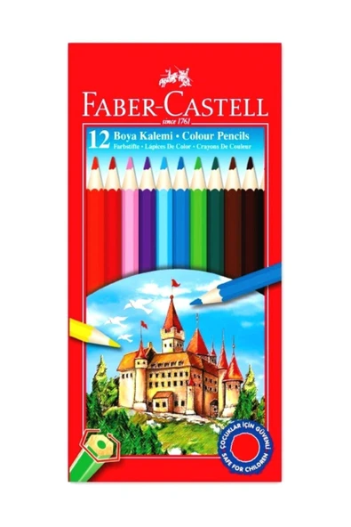 Faber Castell 12' Li Kuru Boya