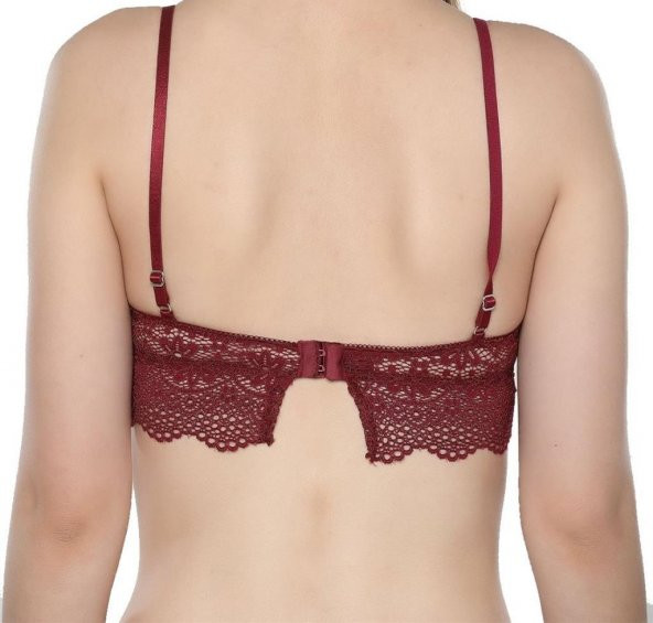 Nbb Bayan Dantelli Desteksiz Sütyen 4601 - 4