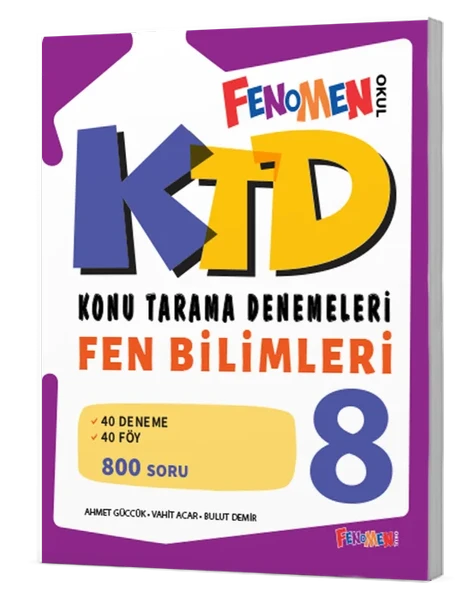 Fenomen 8 Fen Bilimleri Konu Tarama Denemeleri ürün görseli