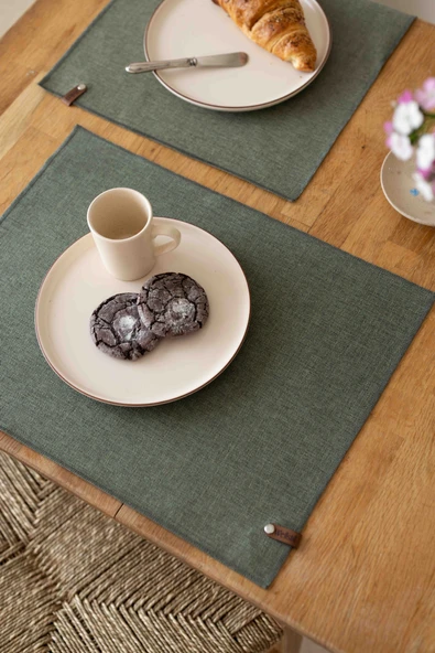 Solen | 2'li Keten Görünümlü Leke Tutmaz Amerikan Servisi - Resim 2